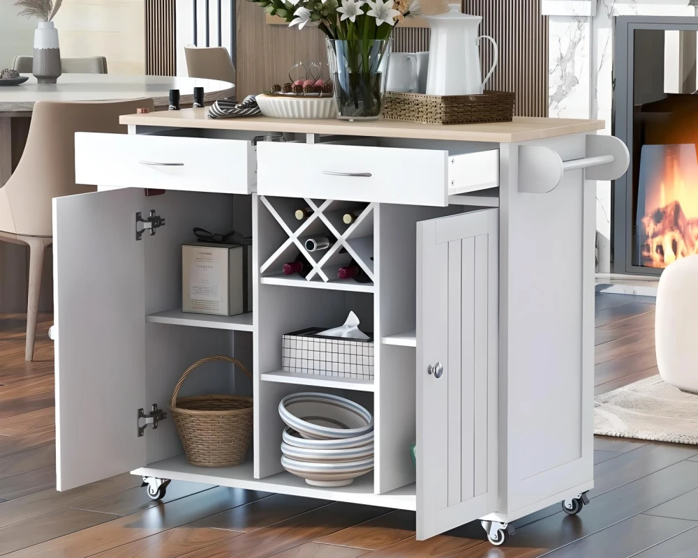 small movable kitchen island