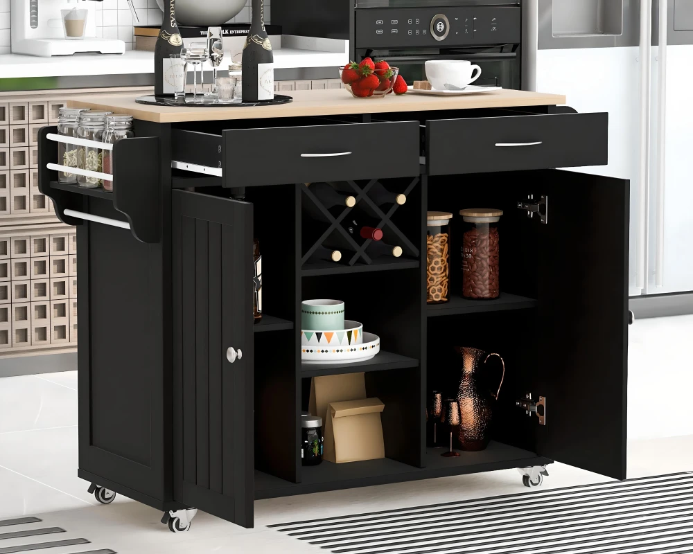 small mobile kitchen island