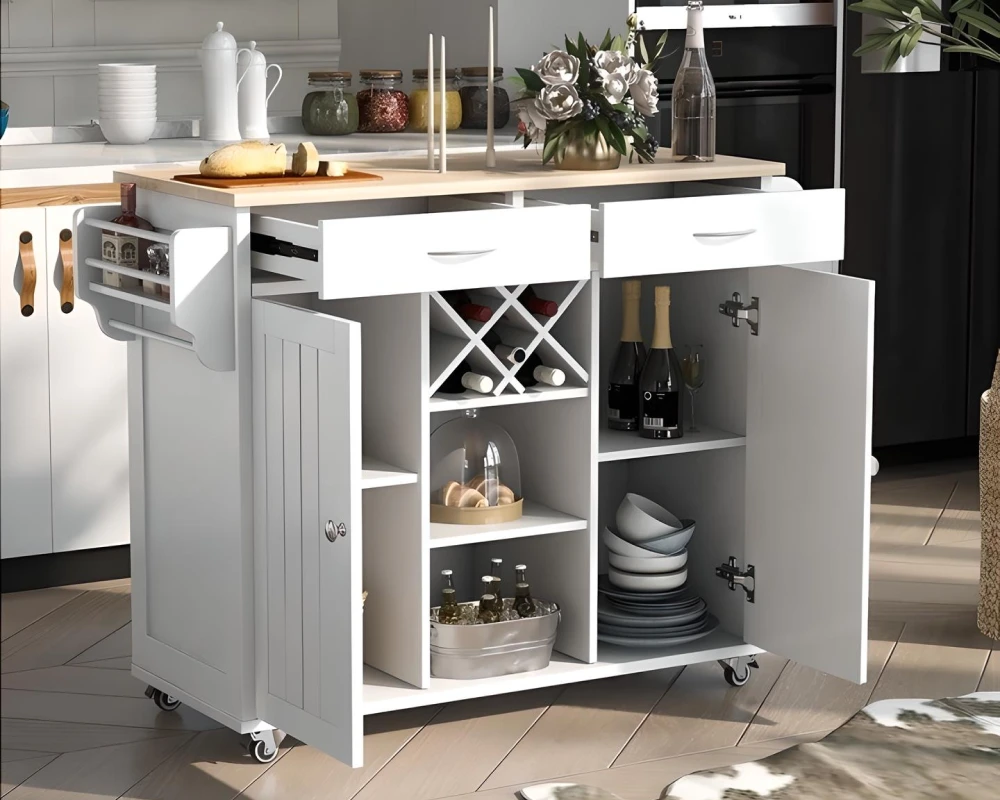 kitchen island cabinets with drawers