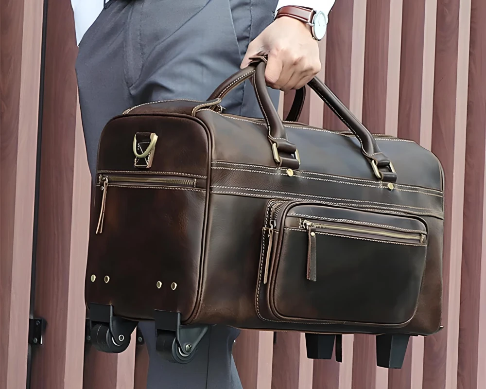 two wheel carry on luggage